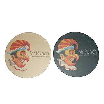 Wholesale Eco-Friendly Absorbent Paper Round Coasters for Sale